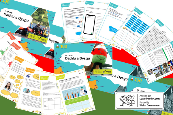 Adnoddau addysgol newydd sbon am hanes yr Urdd
