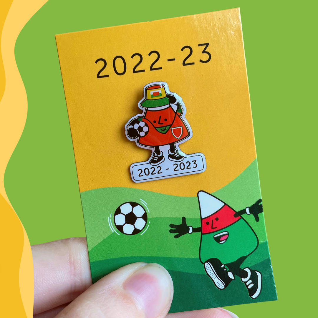 2021-2022 Urdd members and supporters badge