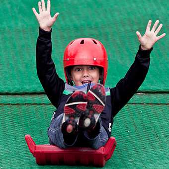 Tobogganing