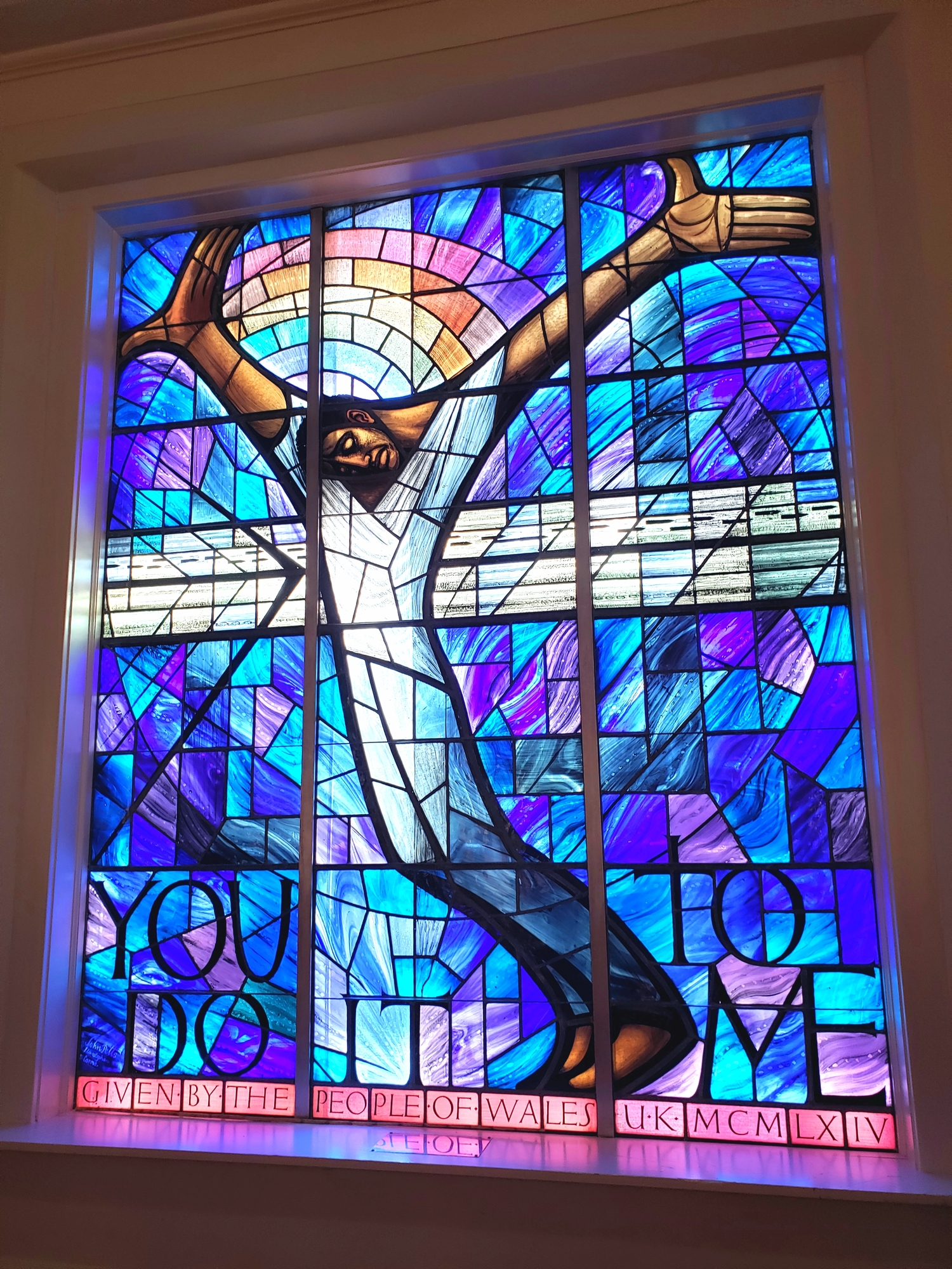 The Urdd and the Welsh window in Birmingham, Alabama Urdd Gobaith Cymru