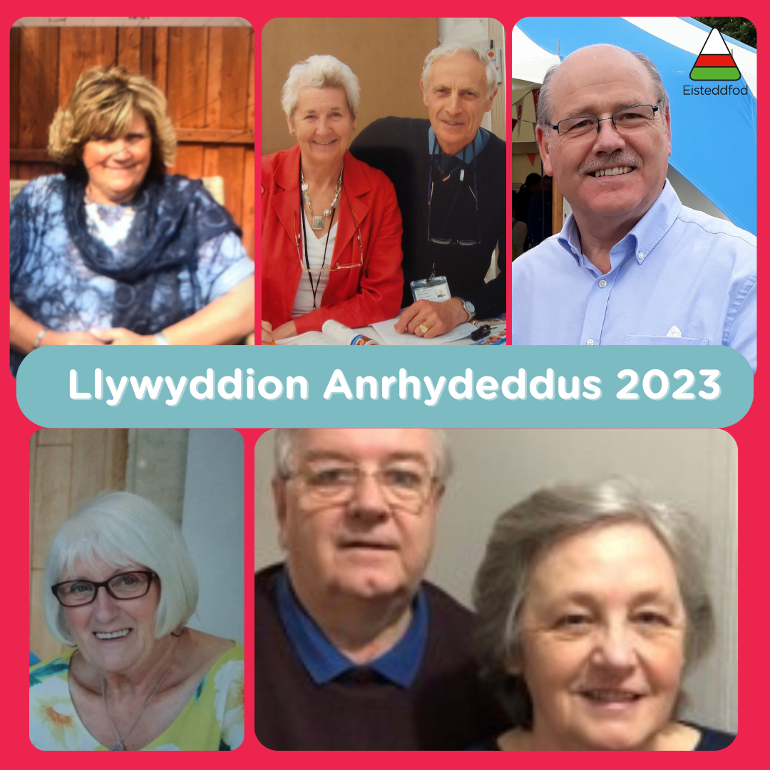 Llywyddion Anrhydeddus Eisteddfod yr Urdd 2023