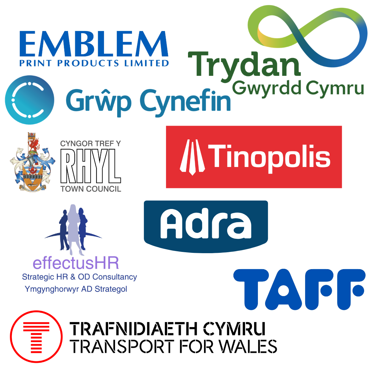 Diolch i'n partneriaid