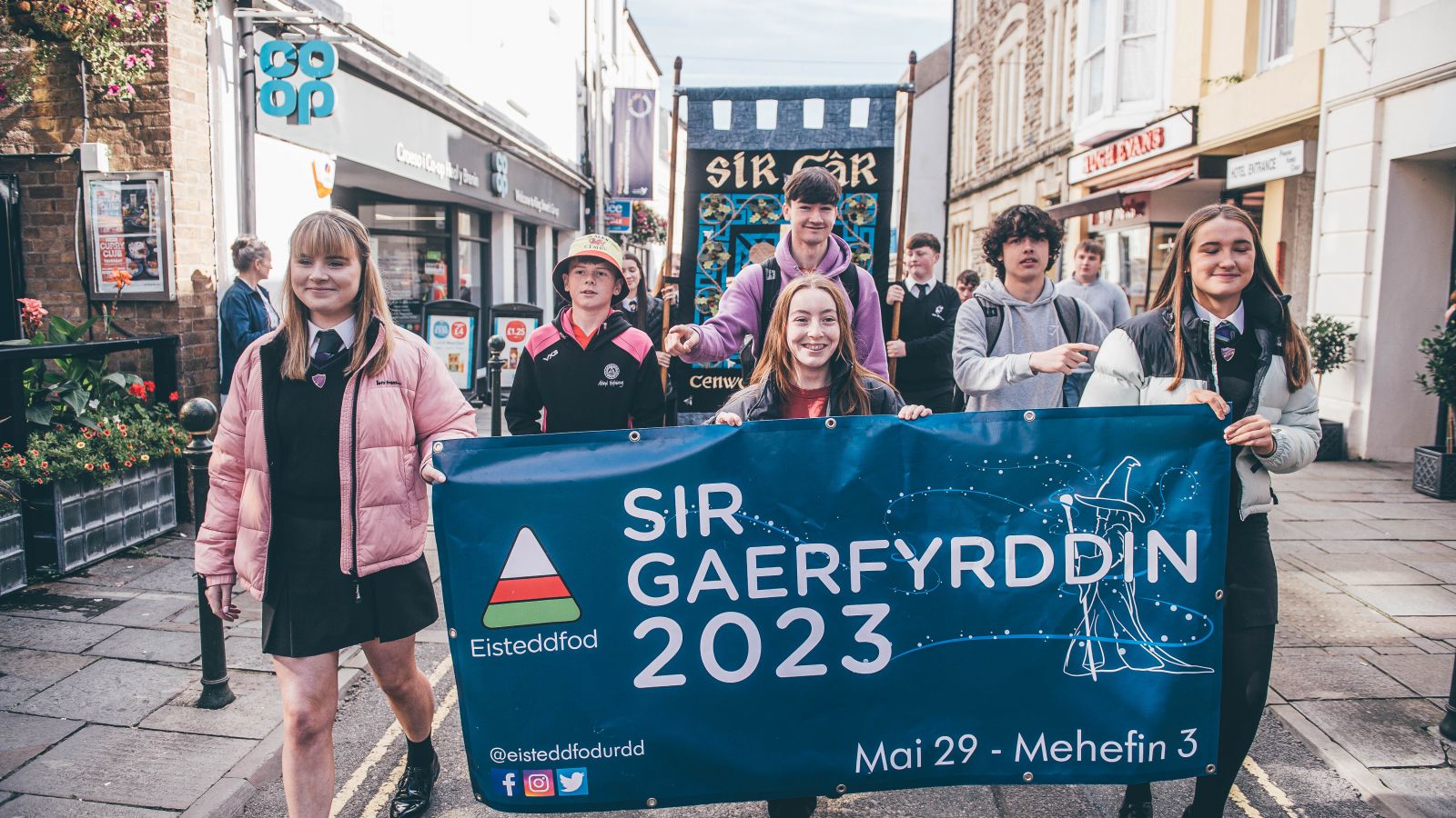 Gŵyl Gyhoeddi Eisteddfod yr Urdd Sir Gaerfyrddin 2023